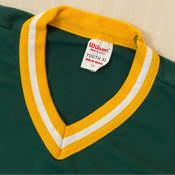 Wilson Athletics authentic vintage jersey number 7 sz Youth XL - Picture 5 of 12